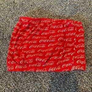 Coca Cola tube top xs